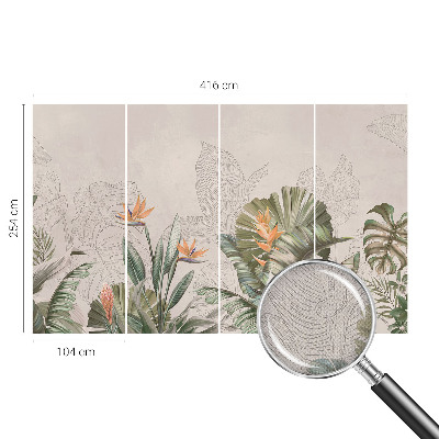 Fototapetai Tropikų žiedai