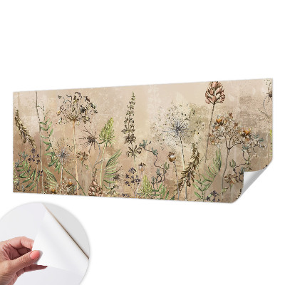3D fototapetas su Rustikke Bloomster raštu