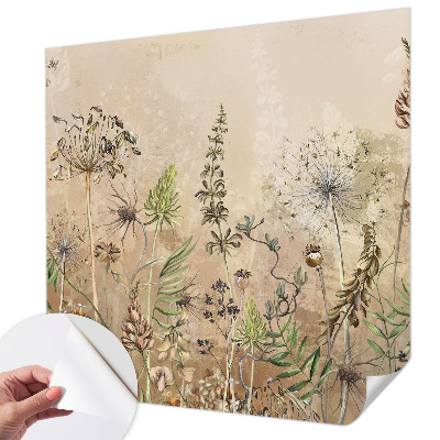 3D fototapetas Rustikke bloomster