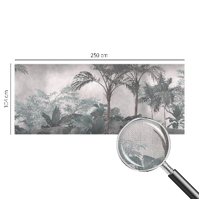 3D fototapetas sienoms su egzotišku natūraliu motyvu