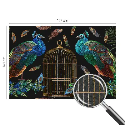 3D fototapetas su fazano motyvu
