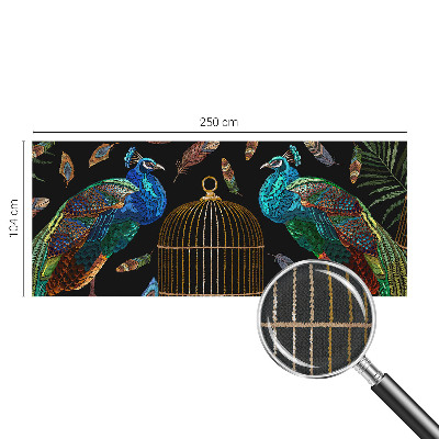 3D fototapetas Påfugl nuotrauka