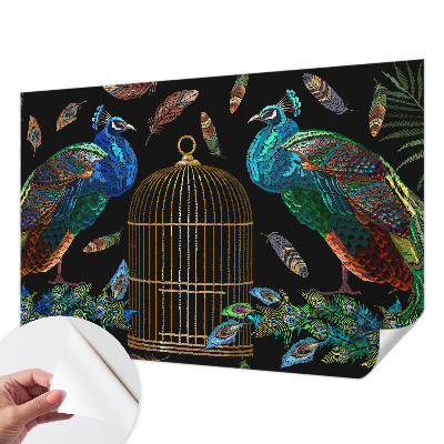 3D fototapetas Påfugl nuotrauka