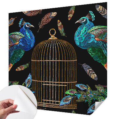 3D fototapetas Påfugl nuotrauka