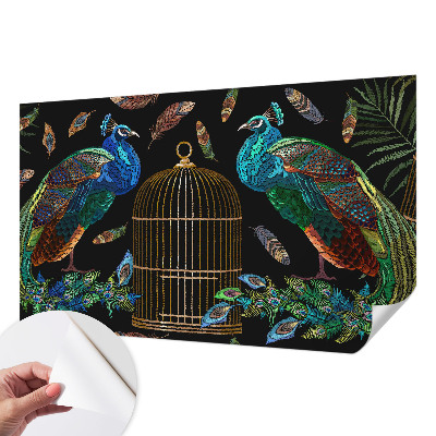 3D fototapetas Påfugl nuotrauka