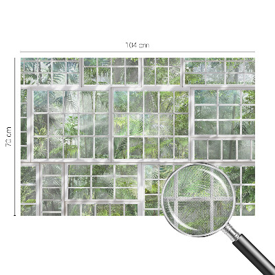 3D fototapetas sienoms Žalioji skova