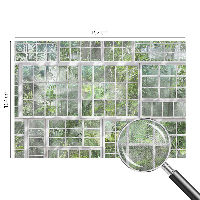 3D fototapetas sienoms Žalioji skova