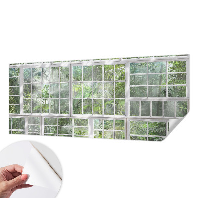 3D fototapetas sienoms Žalioji skova