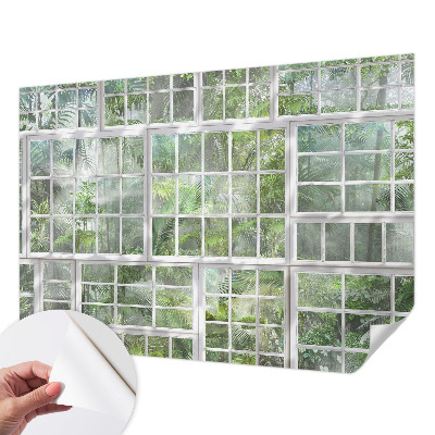 3D fototapetas sienoms Žalioji skova