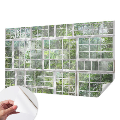 3D fototapetas sienoms Žalioji skova