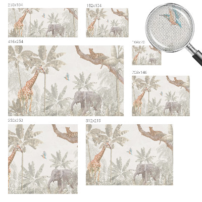 Fototapetas vaiko kambariui Tropikų oazė