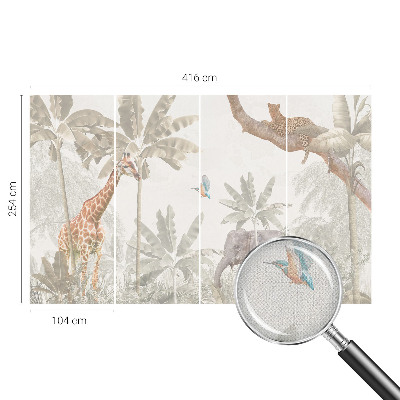 Fototapetas vaiko kambariui Tropikų oazė