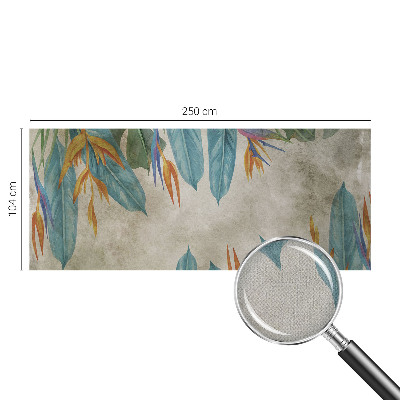 Savaime lipnus fototapetas Tropikų žiedai