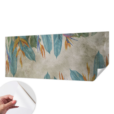 Savaime lipnus fototapetas Tropikų žiedai