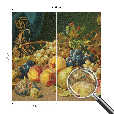 3D fototapetas sienoms su frugtagtig žavesiu