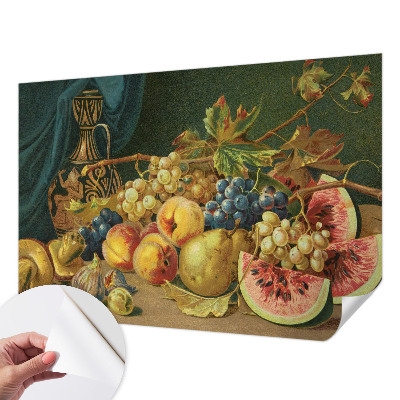 3D fototapetas sienoms su frugtagtig žavesiu