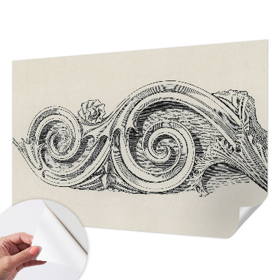 3D fototapetas su augalų motyvais
