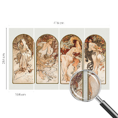 Fototapetai Kvinders porer