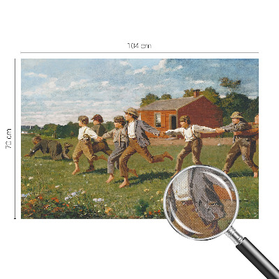 3D fototapetas su linksma, žaisminga dekoracija