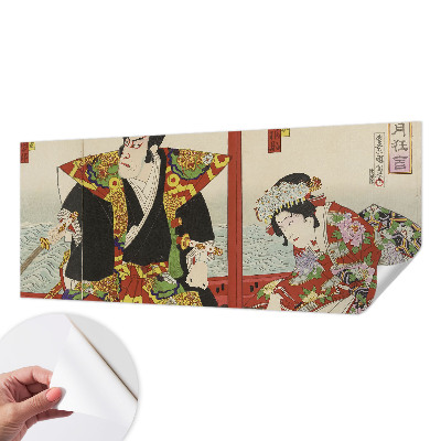 3D fototapetas sienoms su Japonijos teatro motyvu