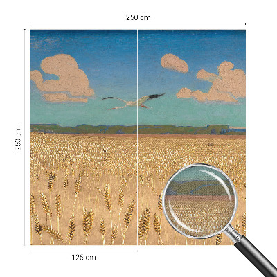3D fototapetas su Hvedemarkas raštu