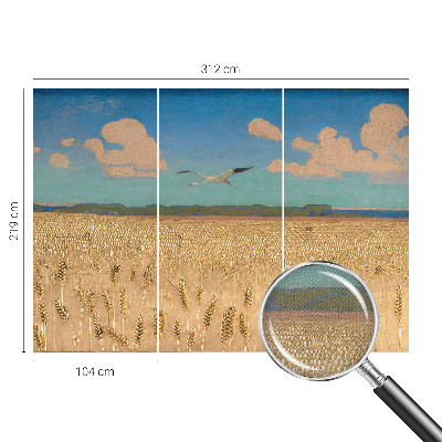 3D fototapetas su Hvedemarkas raštu