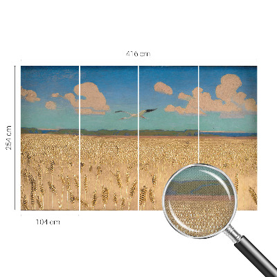 3D fototapetas su Hvedemarkas raštu