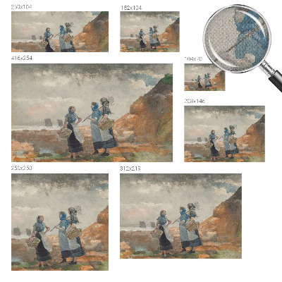 Savaime lipnus fototapetas Fredfyldo kyst