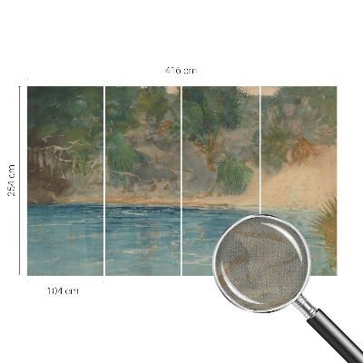 3D fototapetas sienoms Tropikų kyšulys