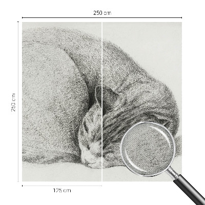 Tapetai Krøllet kat