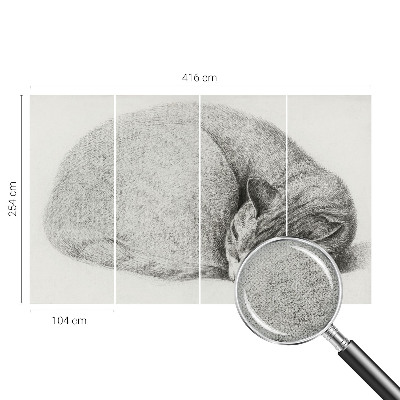 Tapetai Krøllet kat