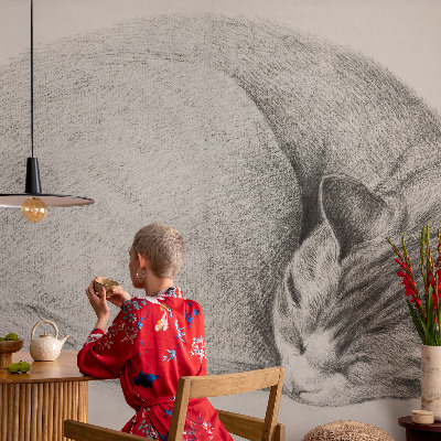 Tapetai Krøllet kat