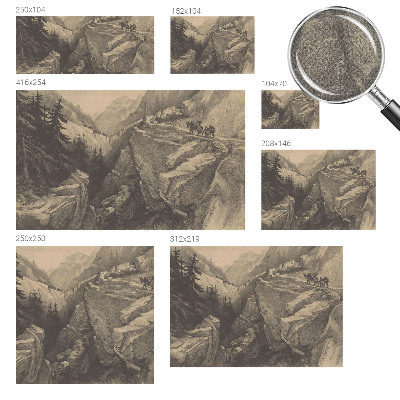 Fototapetas vaiko kambariui Maleriske kalnai