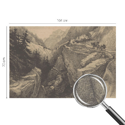 Fototapetas vaiko kambariui Maleriske kalnai