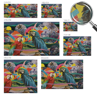 Fototapetas vaikams Egzotiška fuglė