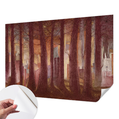 3D fototapetas sienoms Mistinis kraštovaizdis