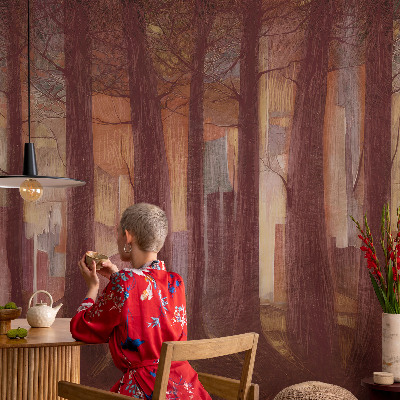 3D fototapetas sienoms Mistinis kraštovaizdis