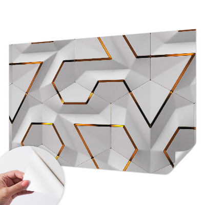 Tapetai su moderniu geometriniu raštu