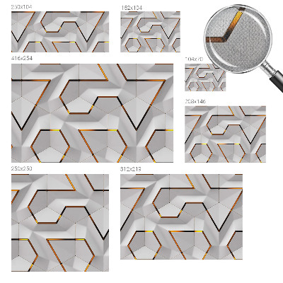Tapetai su moderniu geometriniu raštu
