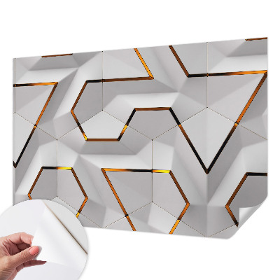 Tapetai su moderniu geometriniu raštu