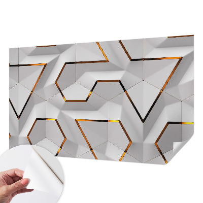 Tapetai su moderniu geometriniu raštu