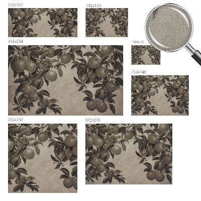 Fototapetas vaiko kambariui Frugtmønster