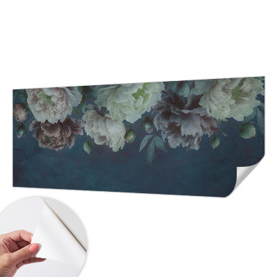 3D fototapetas su gėlių motyvu elegantiškam interjerui
