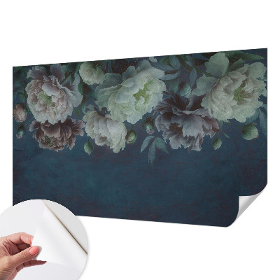 3D fototapetas su gėlių motyvu elegantiškam interjerui