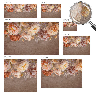 3D fototapetas sienoms Blomsteragtig elegancija