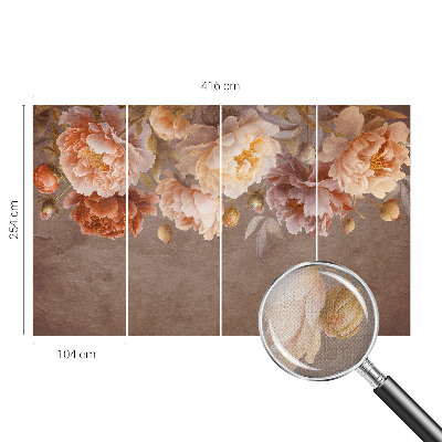 3D fototapetas sienoms Blomsteragtig elegancija