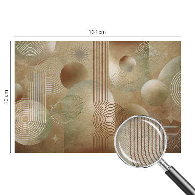 Savaime lipnus fototapetas Geometrinis piešinys