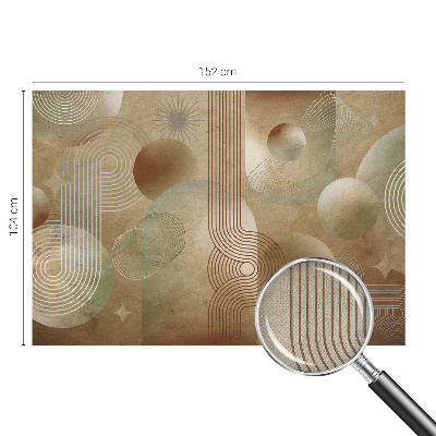 Savaime lipnus fototapetas Geometrinis piešinys