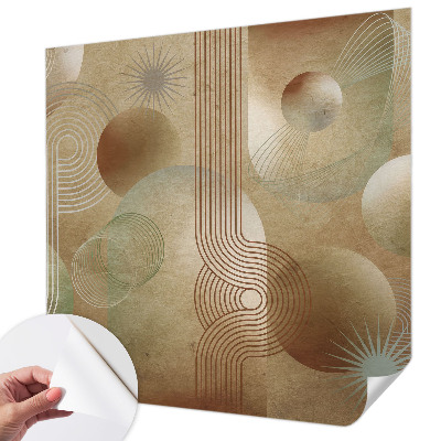 Savaime lipnus fototapetas Geometrinis piešinys