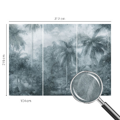 Fototapetai su tropinių augalų motyvu